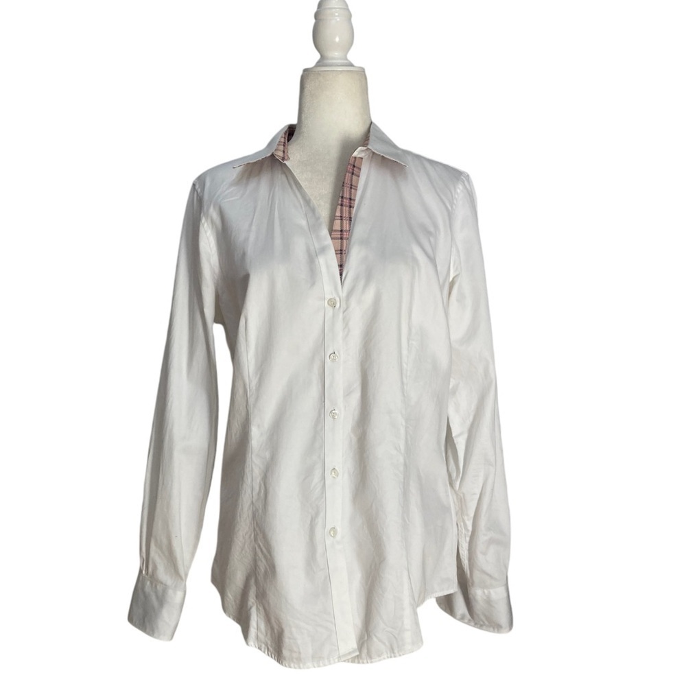 Brooks Brothers Thom Browne Black Fleece Button-Down Shirt Pink Plaid Detailing - Picture 9 of 11